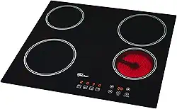 FISCHER COOKTOP ELÉTRICO TOUCH 4 BOCAS MESA VITROCERÂMICA 220V - 30006-73476