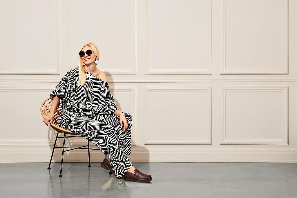 Women's Penny Loafers Breathable Perforated Loafers for Women - Image 2