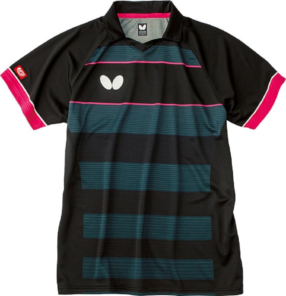 バタフライ(Butterfly) 男女兼用 卓球 ユニフォーム エクストライプ・シャツ 45140