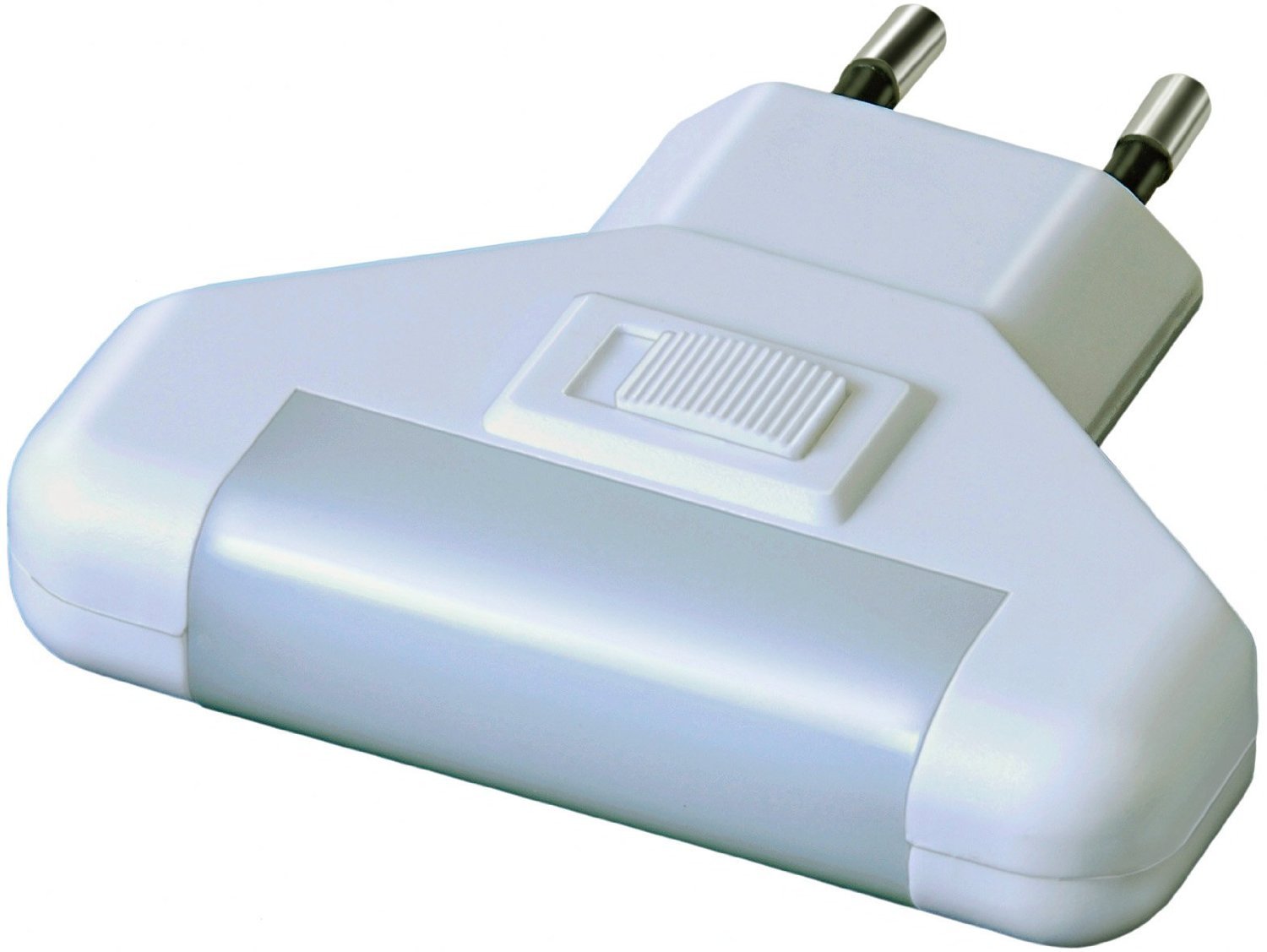 Electraline 58313 Luce Notturna di Presenza al Neon con Interruttore, Bianco