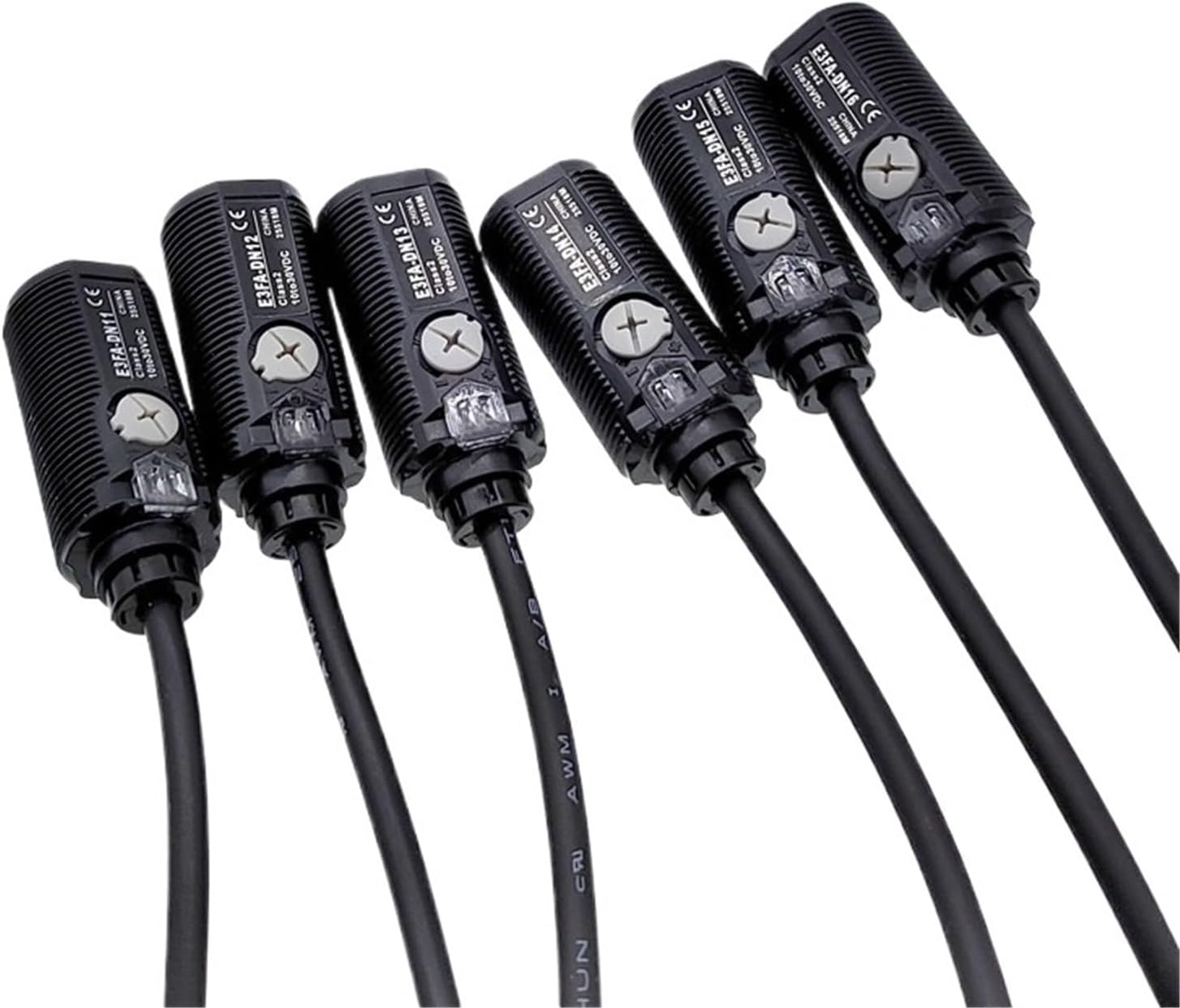 1pcs E3FA-DN11 Photoelectric Sensor Induction Switch 10-30VDC NPN 3-Wire DN12 DN13 Sensitivity Adjustable(E3FA-DN13 and TD-09)