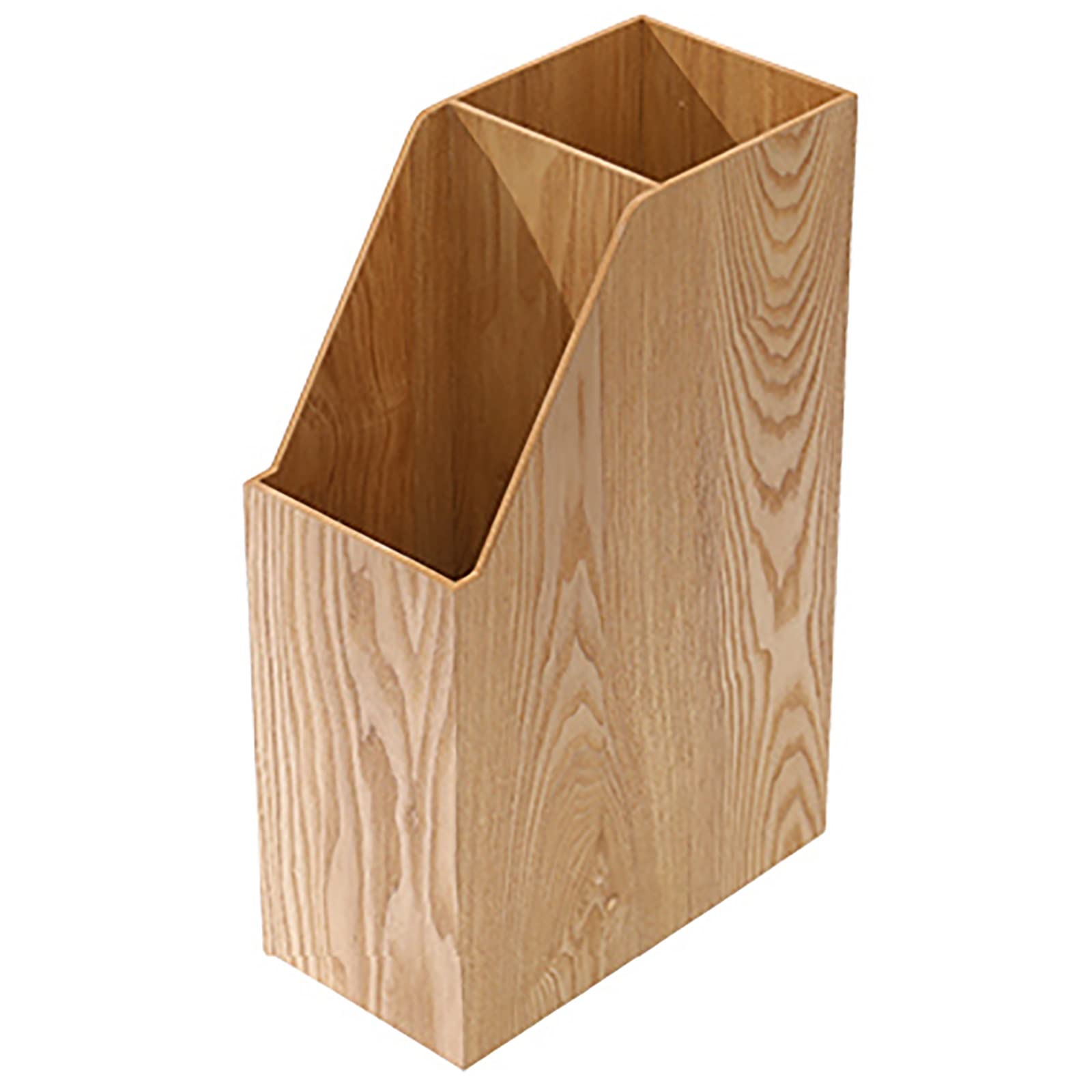 Porte-parapluie géométrique en bois pour entrée propre en hiver