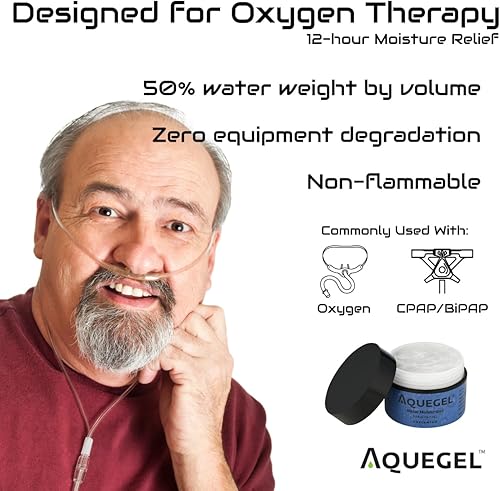 Miniatura 3 de Hidratante nasal (original), alivio de la humedad nasal de 12 horas, gel de nariz a base de agua, hidratante nasal para terapia de oxígeno, nariz