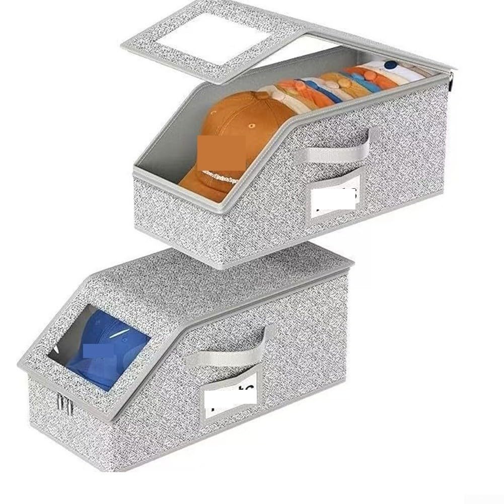 Scatola Cappelli Pieghevole 42x22x17cm con Scatola Cappelli