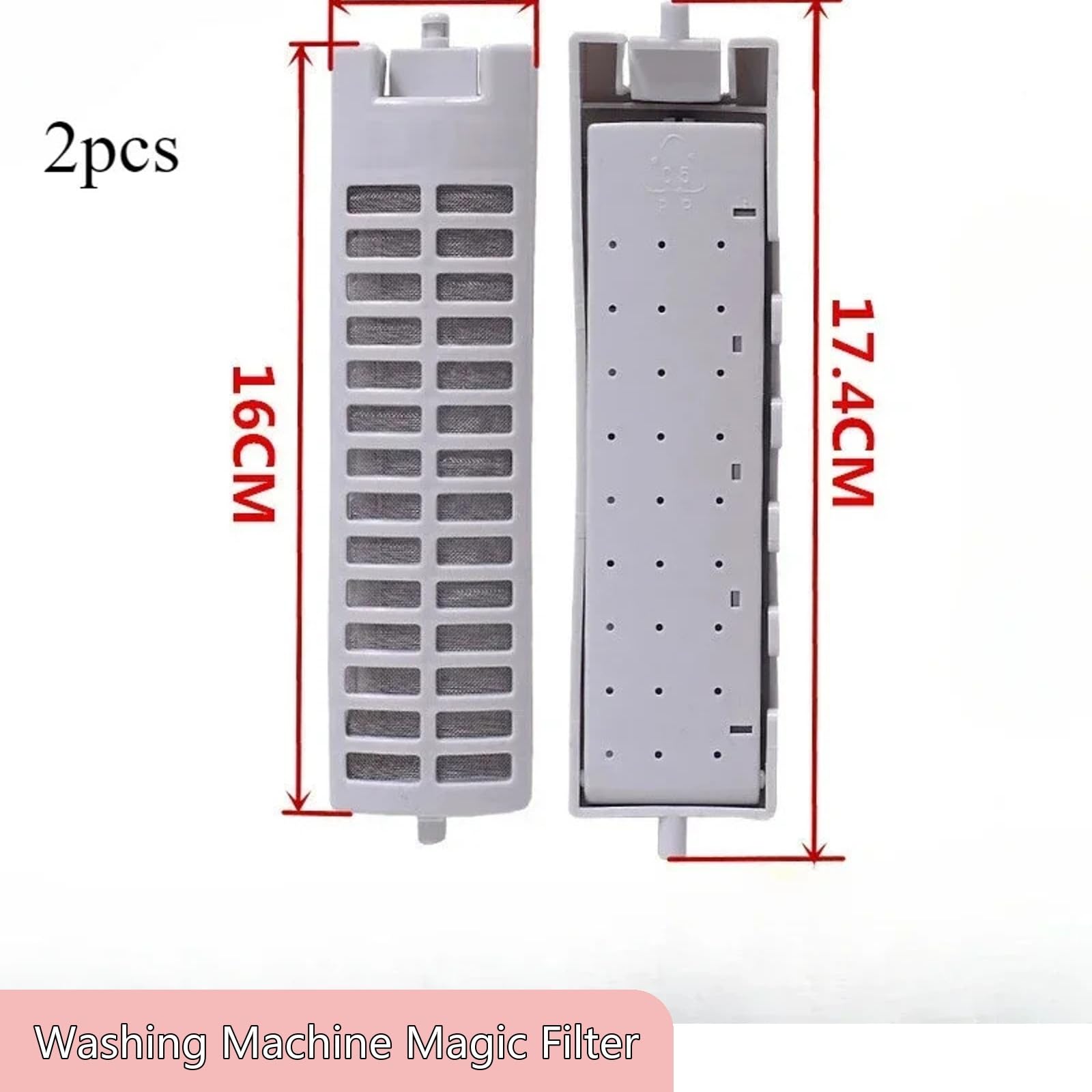 Sostituzione Filtro Lavatrice,Compatibile Con Midea MB65-eco11W | MB65-1000H Scatola Filtro Scatola Trappola Della Lavatrice Lavatrice Automatiche