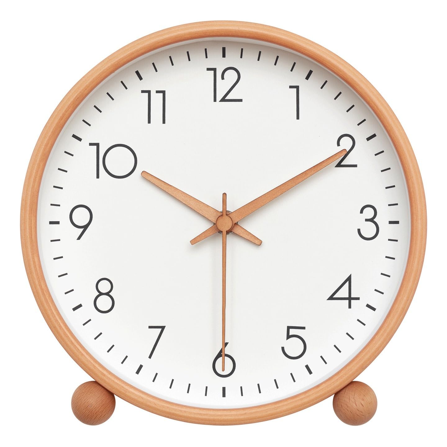 G5Z9W3C7M2 Loud Alarm Clocks Table Clock Home Living Room Display Desktop Ornament(Orange)