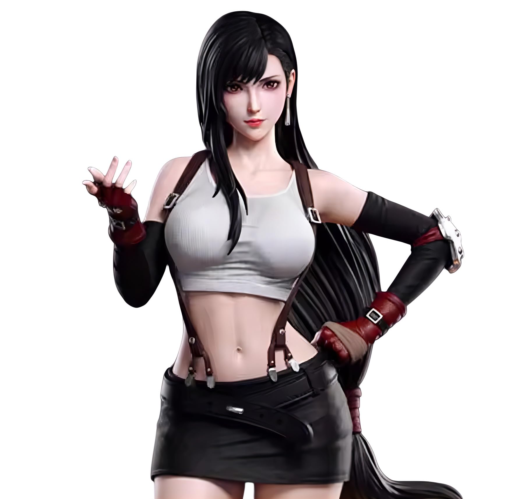 Amazon | 1/4 ガレージキット フィギュア 未塗装 FF ティファ