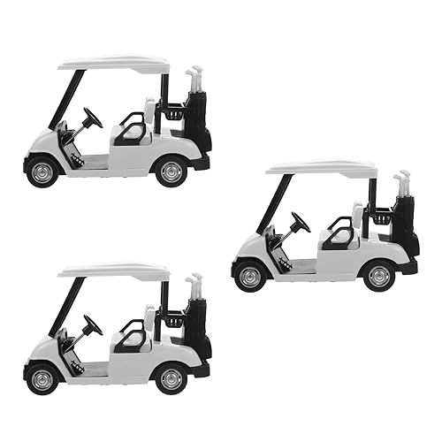 Homoyoyo Die- cast Metal Golf Cart, Metal Mini Golf Cart