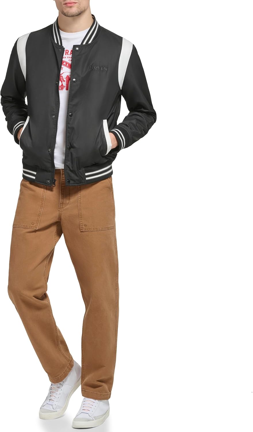 Levi's Men's Levi's Men's Colorblock Varsity Bomber Jacket