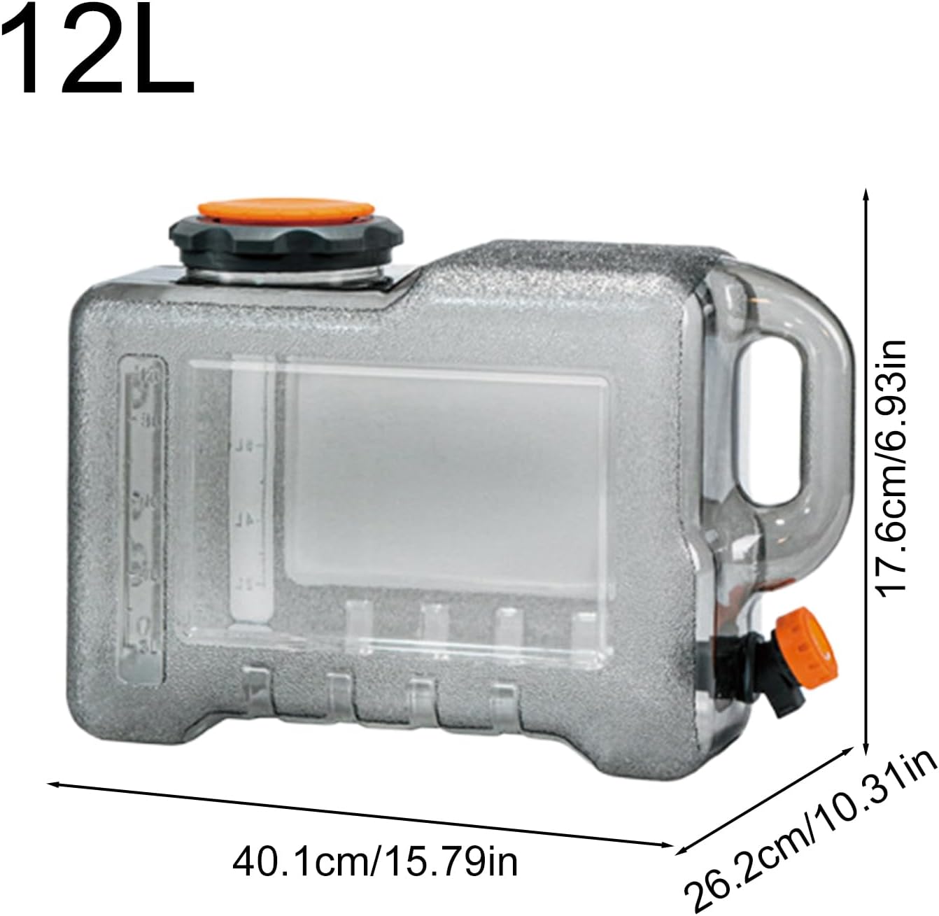 Camping Water Container – Heavy-Duty Outdoor Tank, Leakproof Hydration Bladder, Large Volume Storage, Easy-Dispense Spigot | Handy Canteen For Family Trips, Hiking, Backpacking, Picnics, RV,