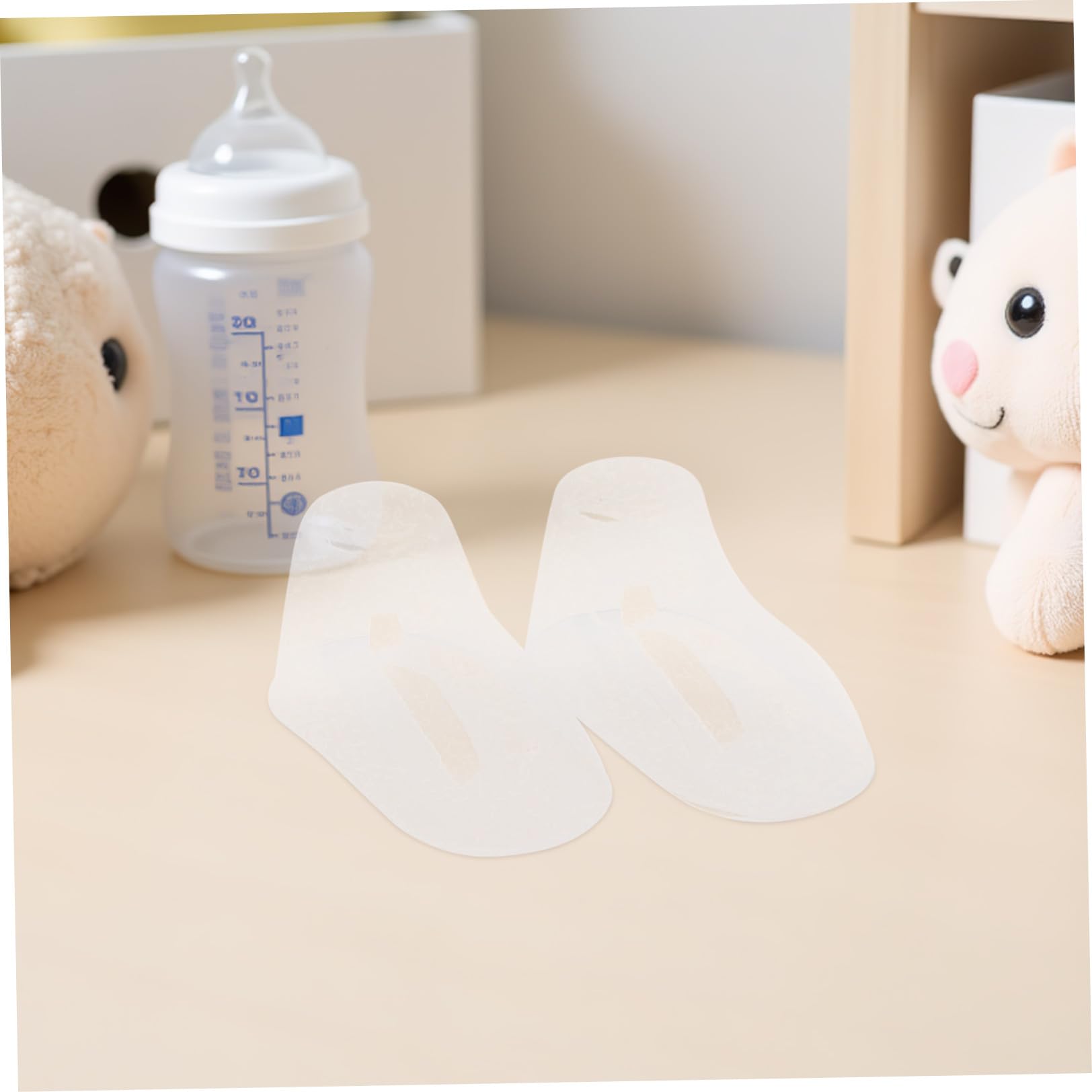 Didiseaon Hormas para Zapatos de Ñiño Pvc Transparente 10cm 100 Piezas