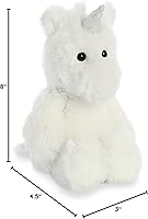 Vista 3 de Aurora - Cuddly Friends - Unicornio de 8 pulgadas