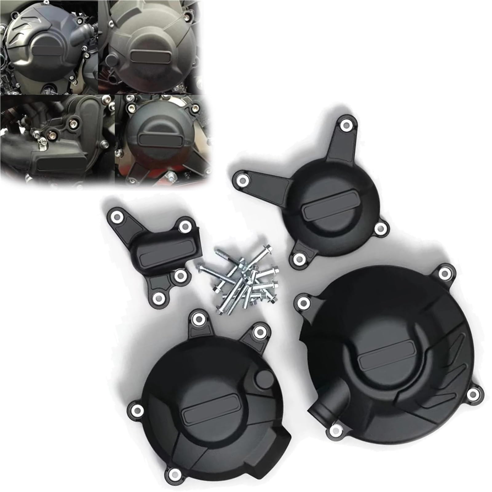 Moto carénage de protection d'embrayage pour Yamaha MT09, idéal pour vos roadtrips et duos