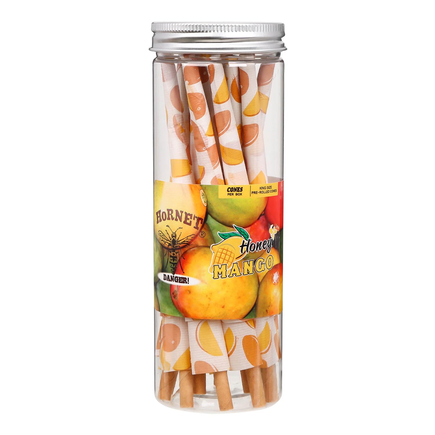 HORNETMango Flavored Pre Rolled Cones 24 PCs of King Size(110mm)