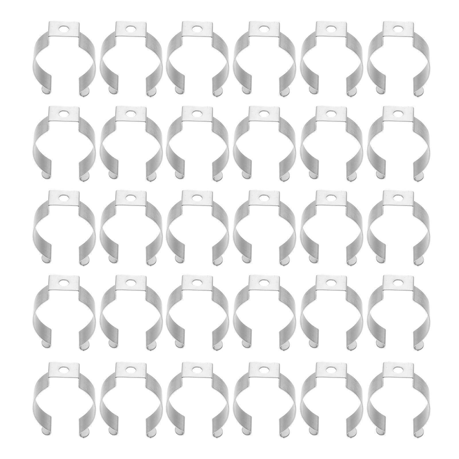 Pinces en acier inoxydable pour luminaire de chambre et support de tube LED au plafond