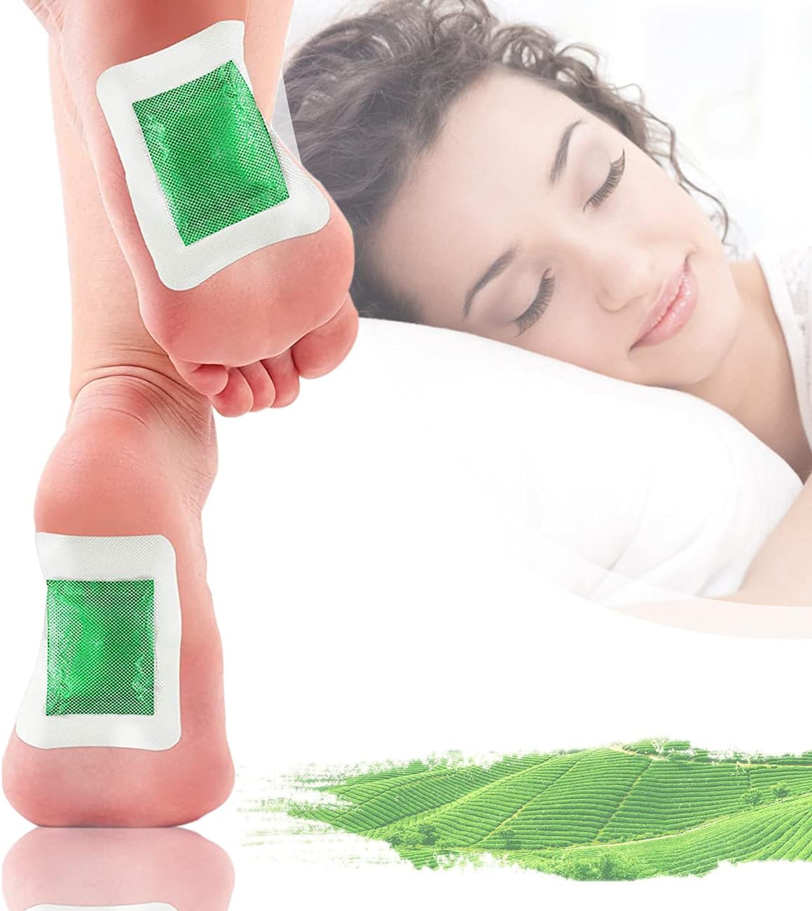 Detox Foot Patche, All Natural Detox Feet Pad with Easy to Use, Environmental Protection, Breathable, Skin-friendly for Foot Care Removing Impurities(100 pcs)