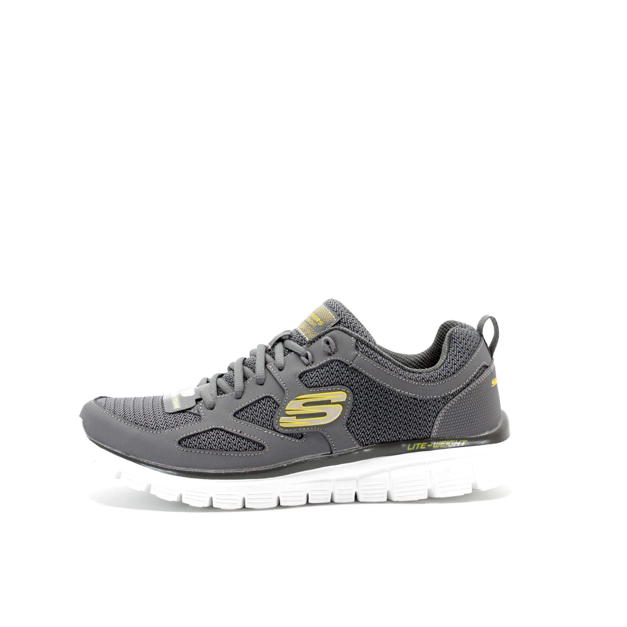 Skechers 52635 Char Sneaker Man Grey 7.5 UK