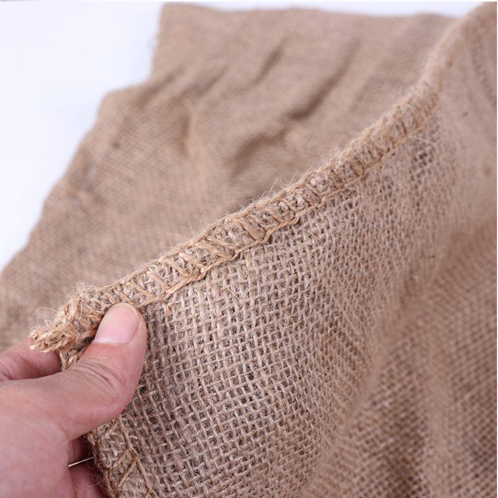 Yardwe Paquet de 5 Sacs de Pommes de Terre Et de Légumes de de 40 Cm X 60 Cm Sac de Jute Adapté Aux Pommes de Terre Aux Légumes à La Protection des Plantes Et à La