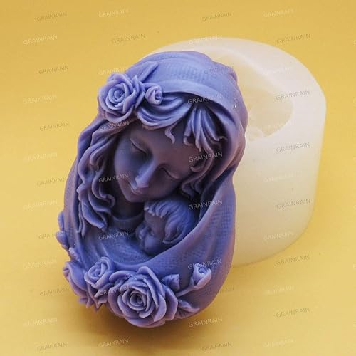 Miniatura 14 de 3D Gato Dormir Hecho a Mano Jabón Molde Silicona Vela Cera Resina Hecho a Mano Molde