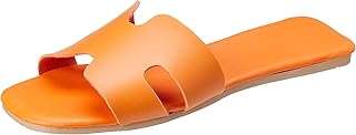 OX womens OX-W-30-Orange/Orange Slipper