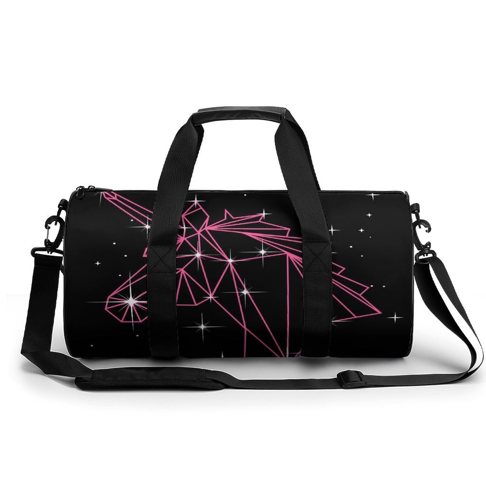 Sac week-end licorne géométrique pour vos sorties camping et rando - 8