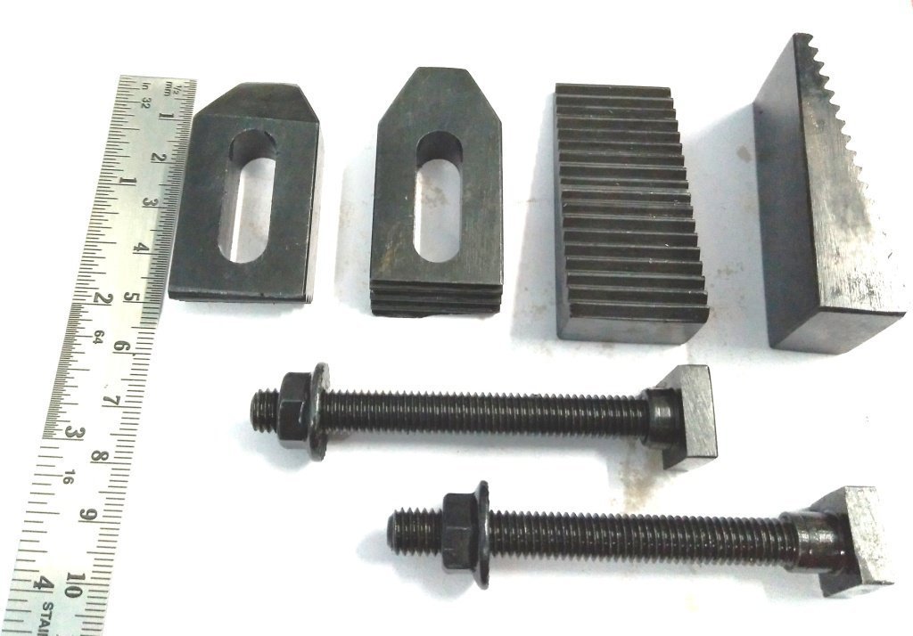 Precision M8 Clamp Kit Set (8mm) Suitable for HV4/ HV6 Rotary Table-Milling, Black - Image 2