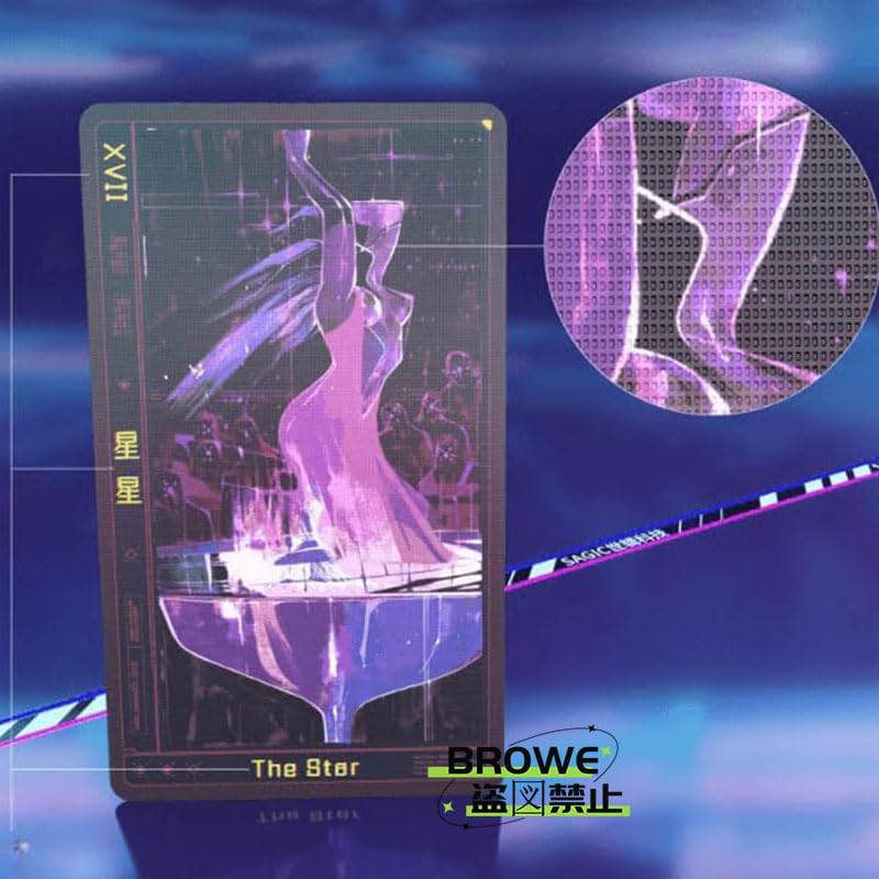 美麗海外デッキ✨夢を占う✨直感的な潜在意識を呼び覚ますドリーム＆オラクルカード Amazon.co.jp: BROWE サイバーパンク2077 タロットカード タロット牌