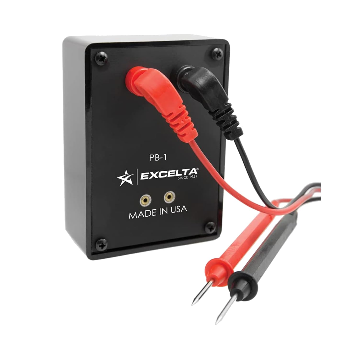 Excelta Pocket Transistor & Diode Tester, Continuity Check, Made in USA (9V Battery Not Included), Professional