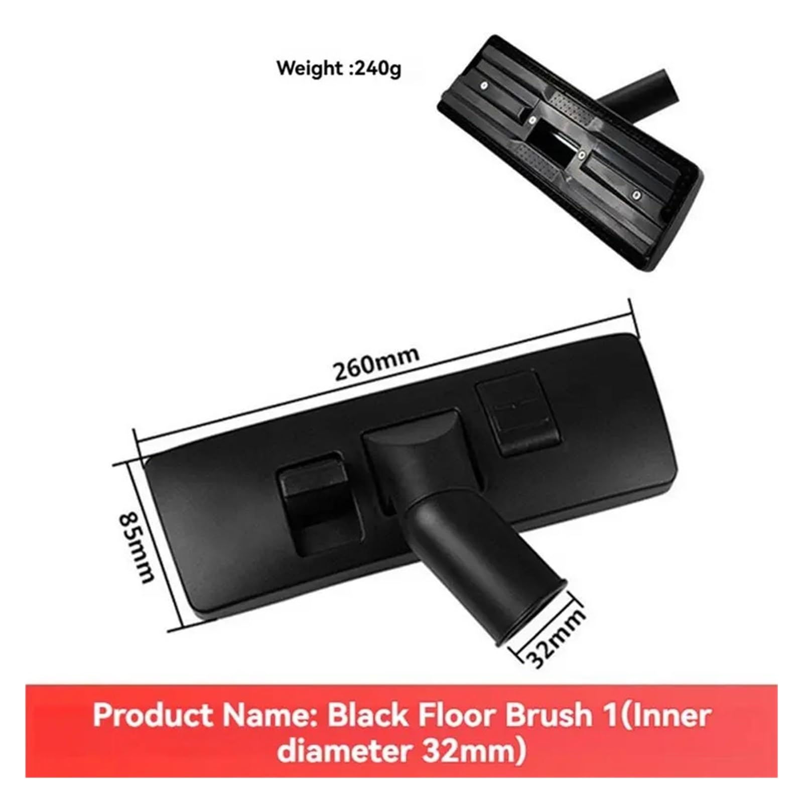Compatible con accesorios de repuesto de manguera del kit de herramientas Numatic Vacuum de 32 mm