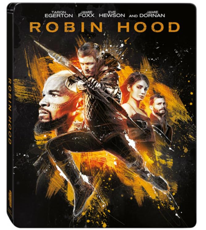 Robin Hood 4k Ultra HD + Blu Ray + Digital Limited Edition Steelbook Set