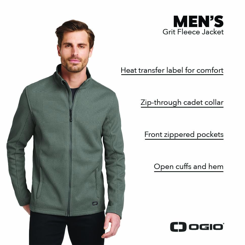 OGIO Unisex Grit Fleece Jacket4
