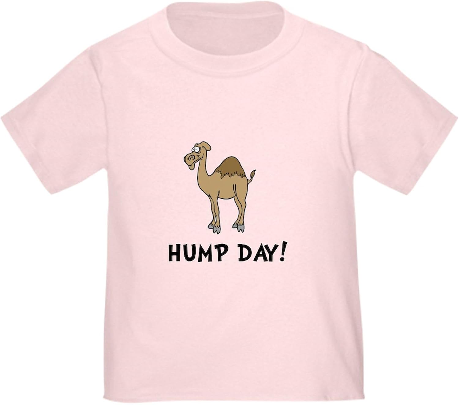 CafePress Hump Day T Shirt Cute Toddler Graphic Tee, 100% Cotton