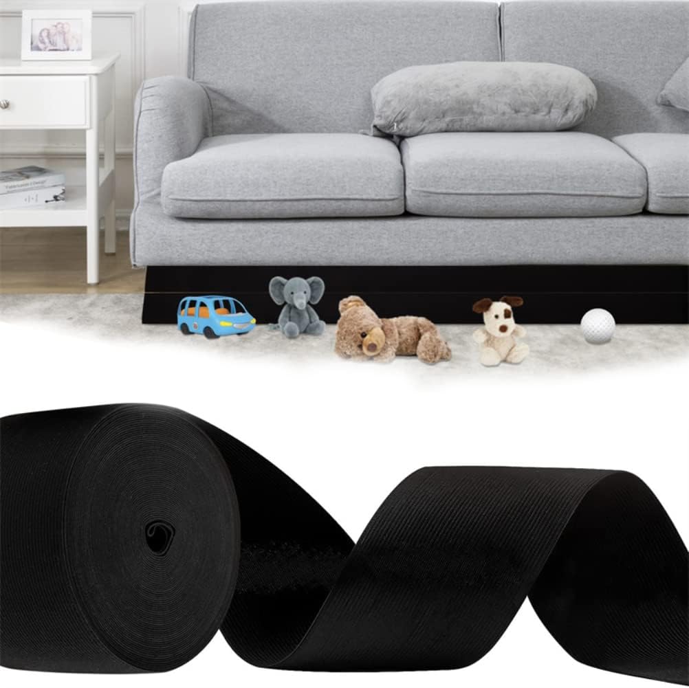 KKPLZZ 13 Feet Toy Blockers for Furniture Under Sofa, Adjustable Toy