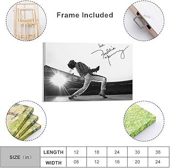 Amazon.co.jp: フレディ・マーキュリー 直筆サイン入り ポスター