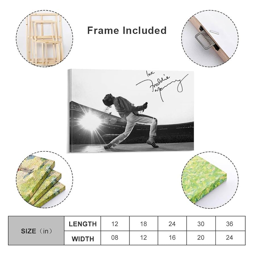 Amazon.co.jp: フレディ・マーキュリー 直筆サイン入り ポスター