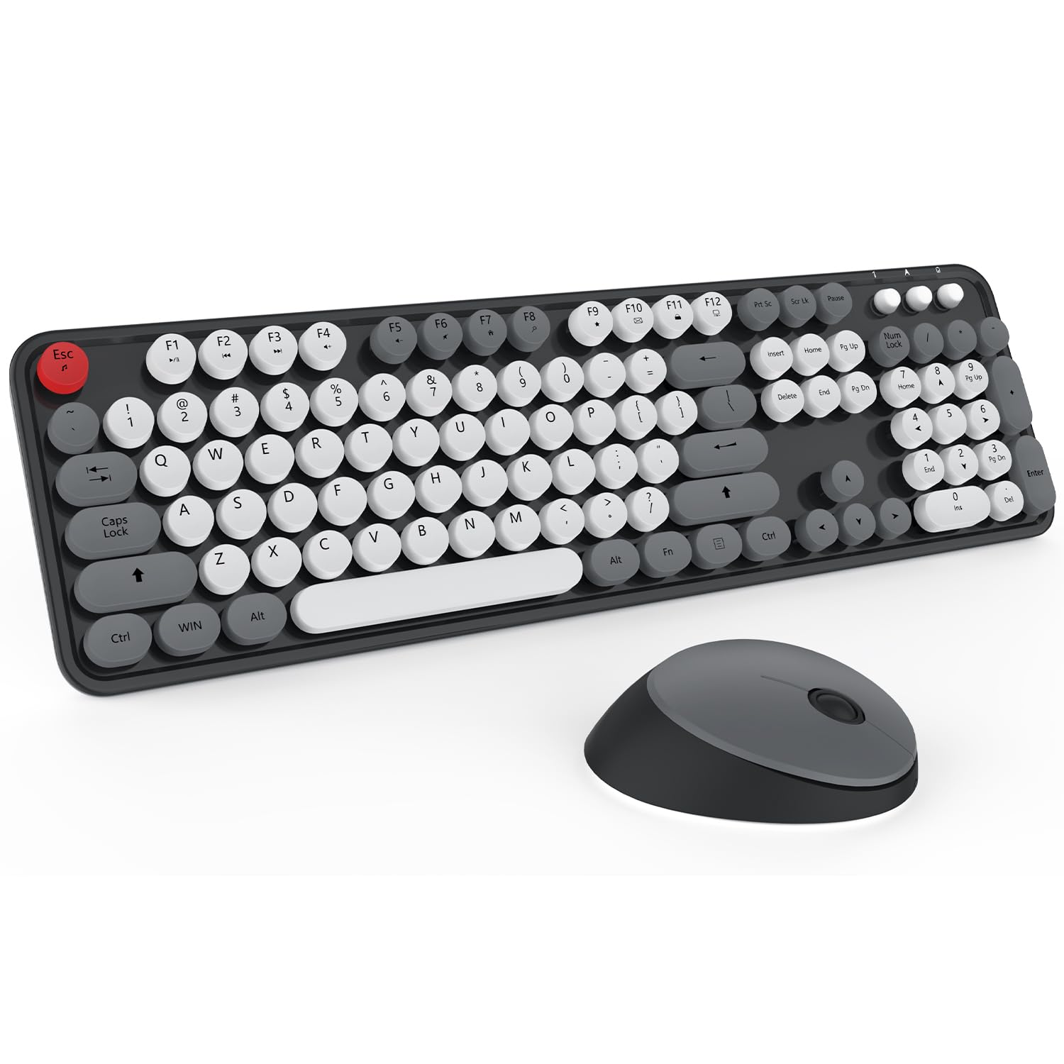 Amazon.com: Wireless Keyboard and Mouse, KOOTOP Cute Keyboard and