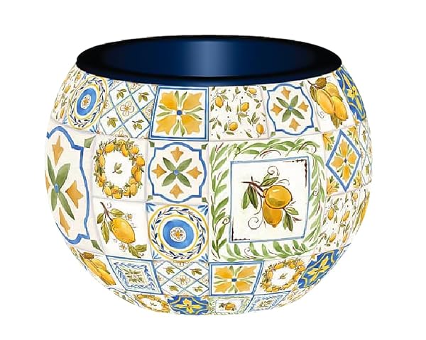 PieceRelax 3D Puzzle Planter - Retro Tiles - Danish Folklore Style, for Mom, Home Decor Flower Pots for Indoor Cactus, Succulents Pots [K1104] by PieceRelax - Image 2