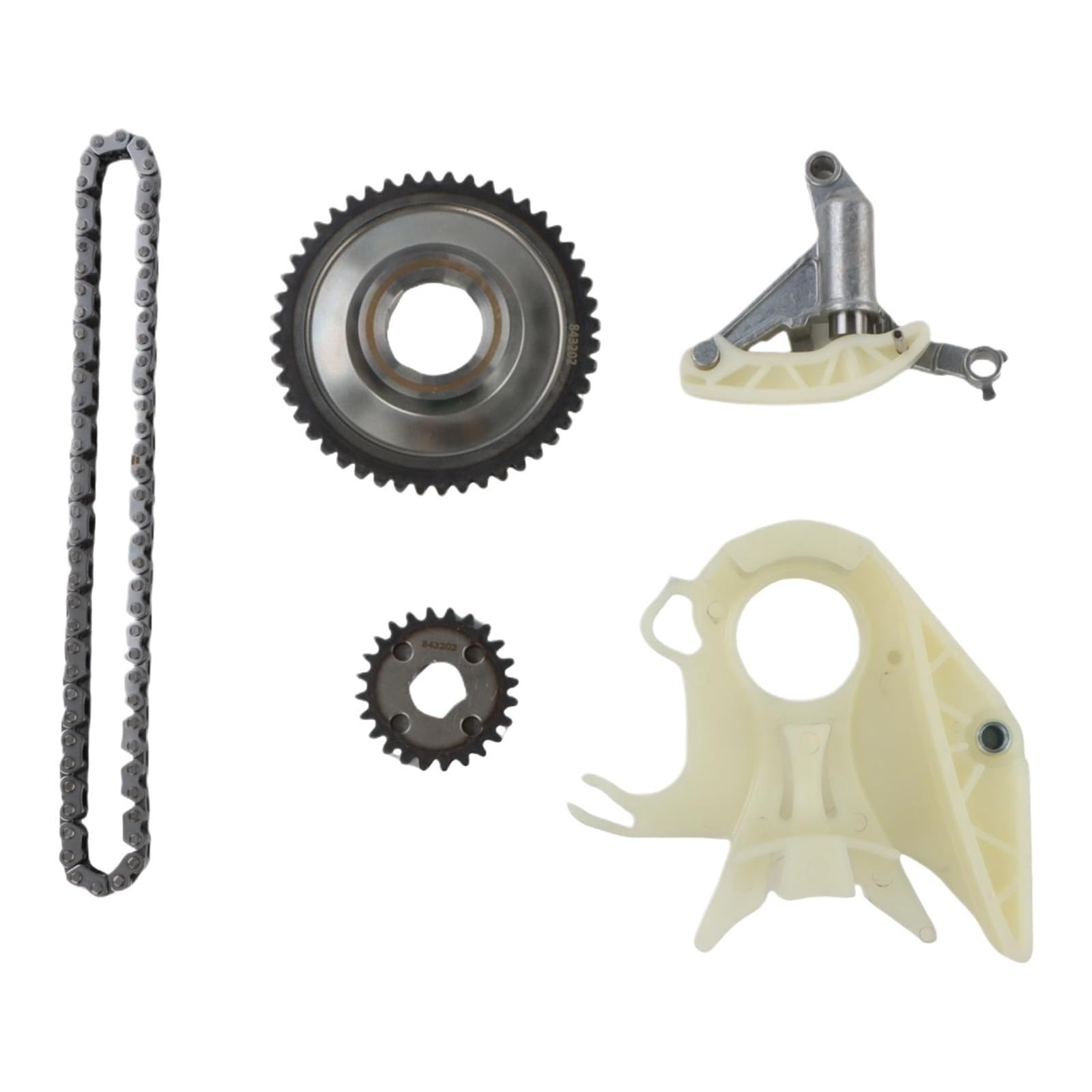 catena distribuzione olio Adatto per Bmw 228 528i 428i 320i X1 X3 X4 X5 Z4 N20 N26 Motore Parti di automobili Pompa olio Kit catena di trasmissione catena pompa olio motore