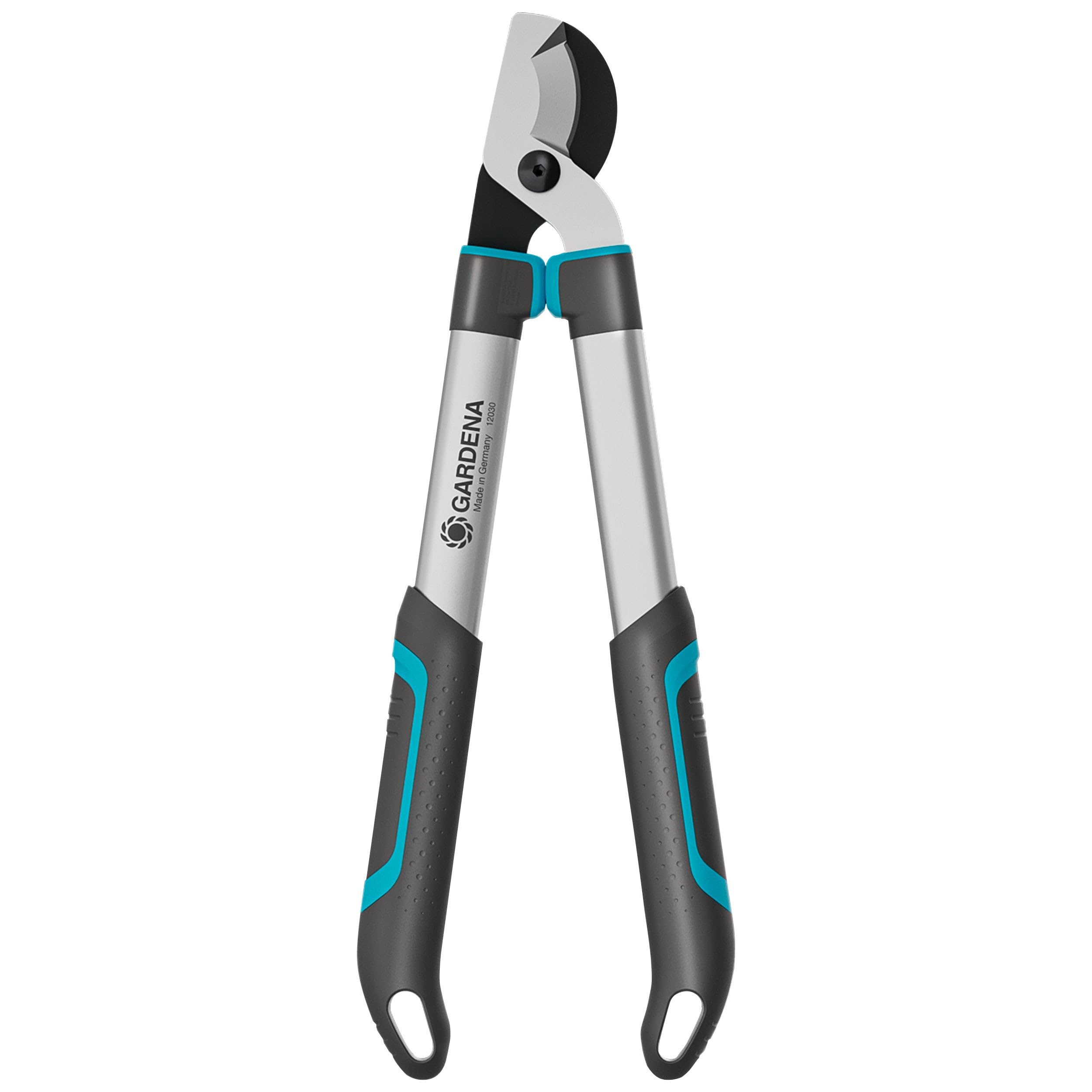 Gardena EasyCut S, tijeras de podar bypass para madera fresca de hasta 45 mm, hojas con afilado de precisión, PowerCoating para cortes limpios, diseño ergonómico, peso ligero de 900 g (12030-88)