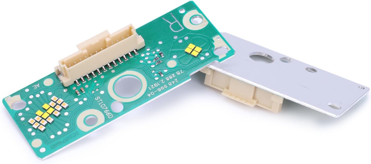 2PCS Left&Right Yellow Angel Eyes DRL Modules for 320i 330e M340i 2023-2024 LED Headlight Module 63115A57071 63115A57072 Headlight Daylight Module DRL Light Source Module