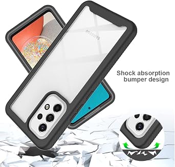 Case for Samsung Galaxy A53 5G Case Cover,Anti-Fall and Shock-Absorbing Protective Cover Case for Samsung SM-A536U Galaxy A53 5G / SM-A5360 SM-A536B SM-A536E Case Black