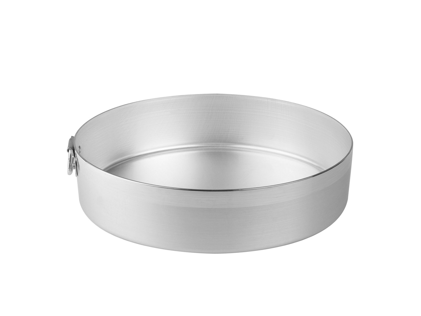 Pentole Agnelli Family Cooking Aluminium Cylindrical Cake Mould With Ring, Diameter 26 Cm.