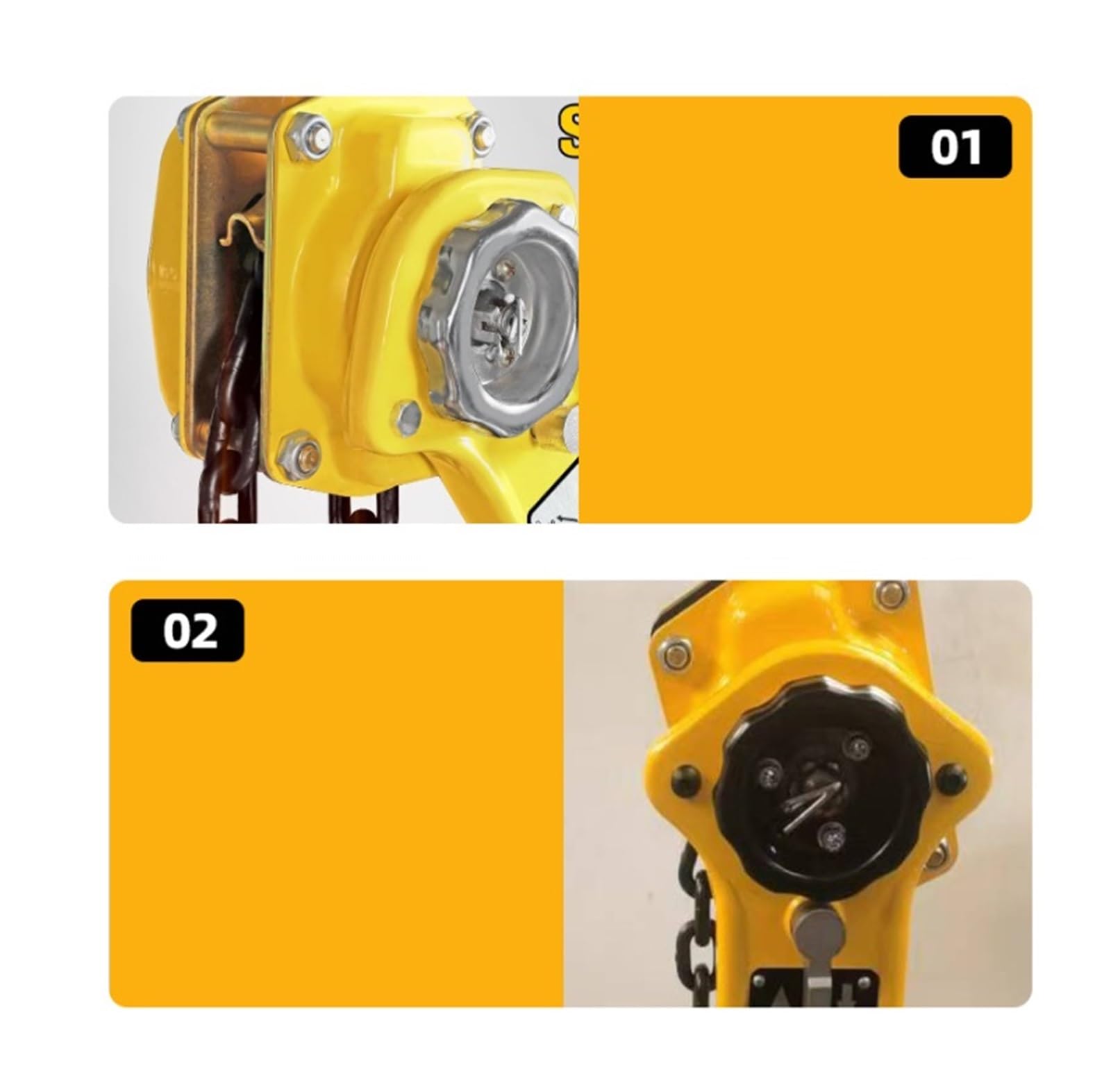 kettenzug Hebelzug, Handhebel-Kettenzug mit Hochleistungshaken, manueller Kettenlift, for den Bau von Lagerwerkstätten hebelzug(0.75T/3M)