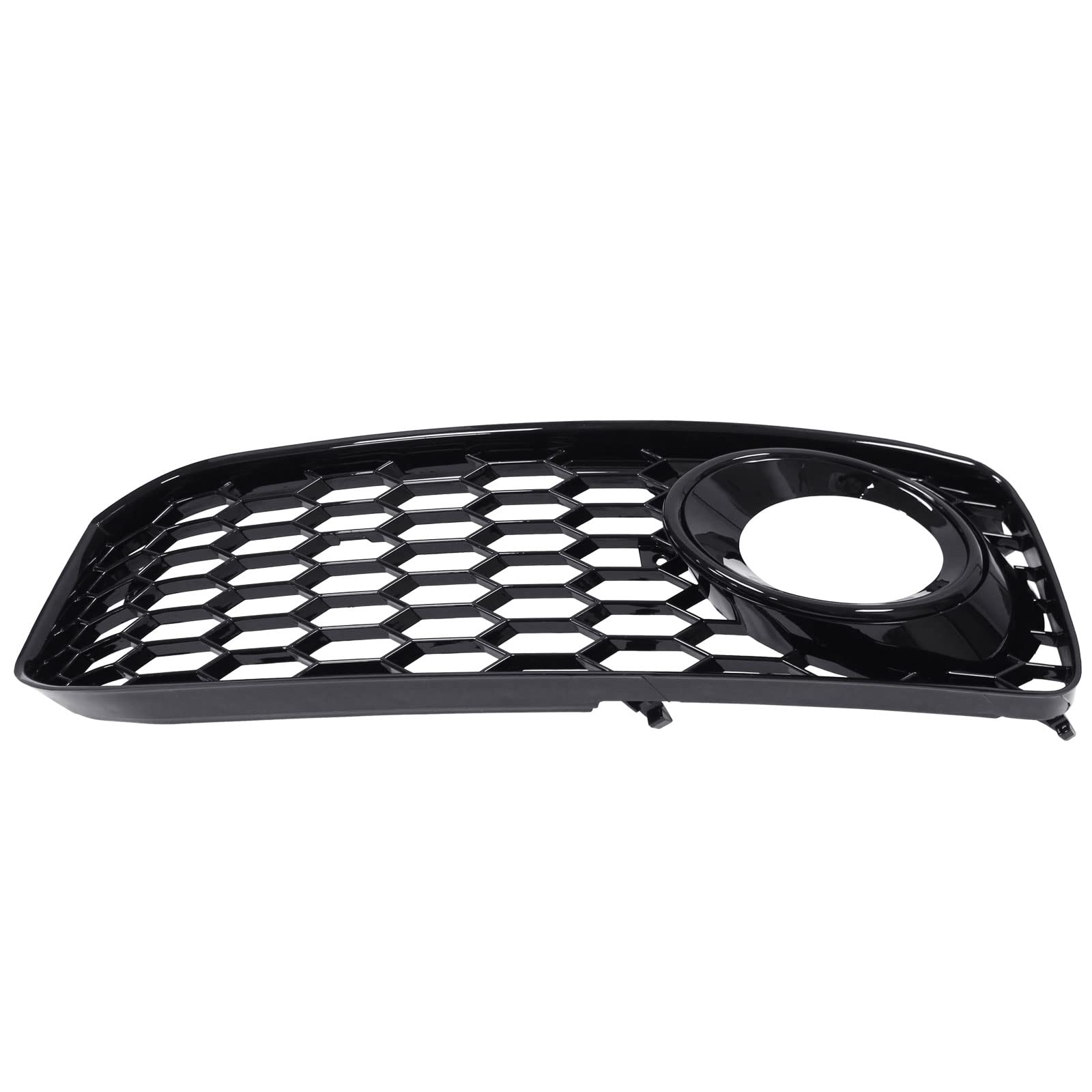 Lüftungsgitter Stoßstange Nebelscheinwerfer Gitter Grill Lampengitter Nebelscheinwerfergitter Stoßstangengitter Stoßstangengrill Abdeckung schwarz vorne links und rechts für A5 B8 S5 B8 2008-2012