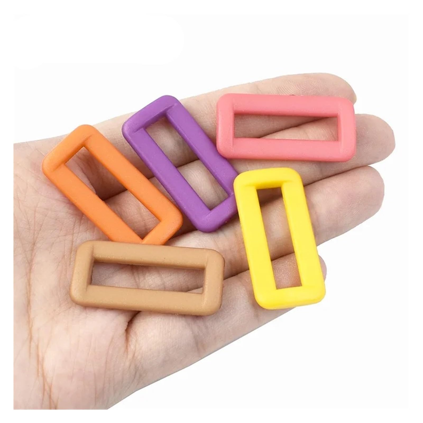 Anelli A D In Plastica Craft Shop – 20/25/30mm, Lotti Da 10 O 20 – Per Cinghie E Borse - Foto 3