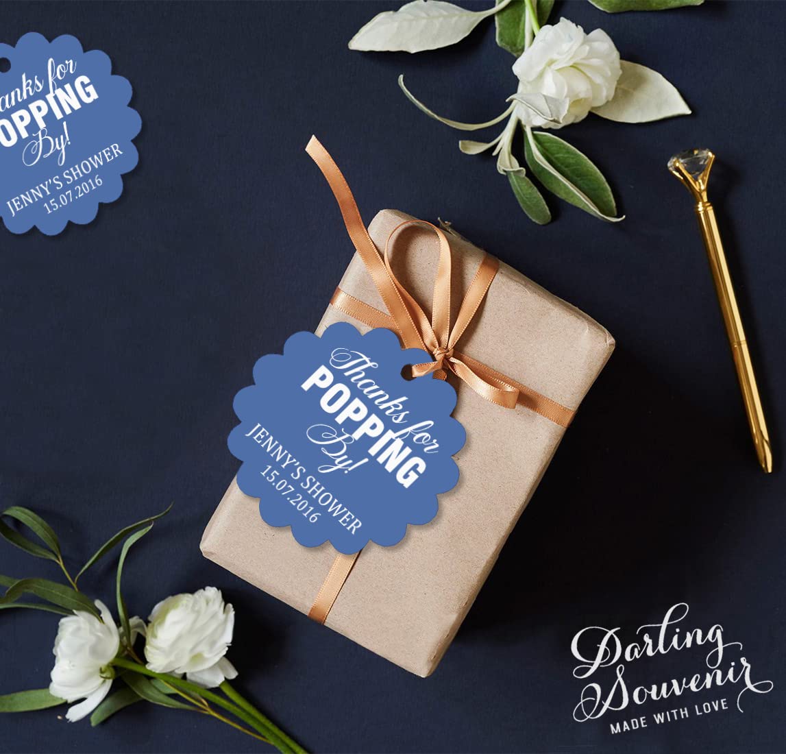 Etiquetas Para Regalos De Boda Con Forma De Poción De Amor: Mini