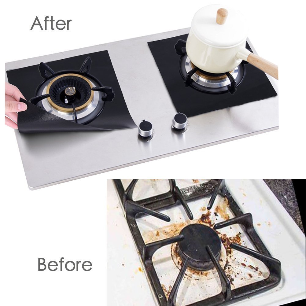 Amazon.com: Neo Products Reusable Stove Top Liner Protector 4-Pack