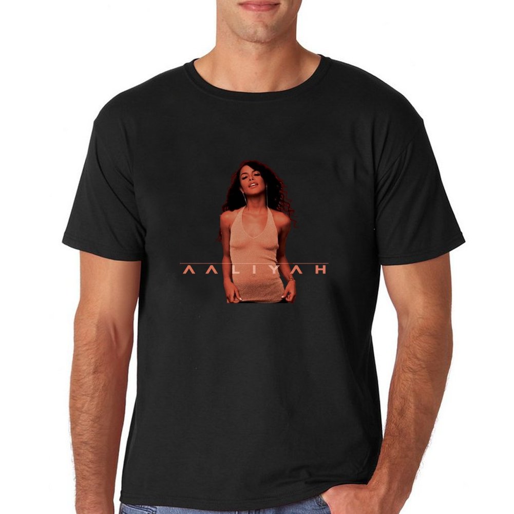 Men's Aaliyah Tee L Black