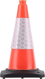 Pilipane Road Cone Reflective Traffic Road Cone Fit, for HSP RC Car Model Parts Accessories and RC Safety Road Cone (çº¢è‰²)