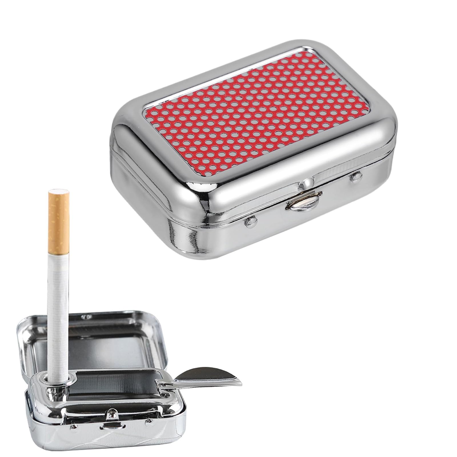 Buy Pocket Ashtray, Compact Car Ashtray with Lid, Portable Ash
